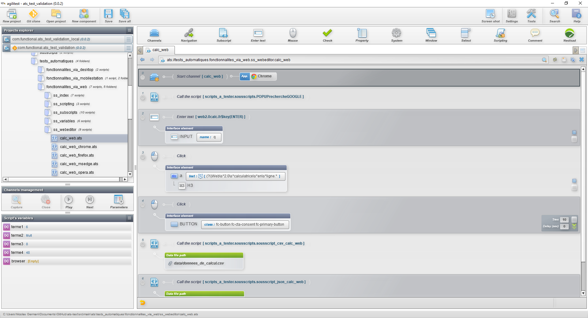simplify testing agilitest
