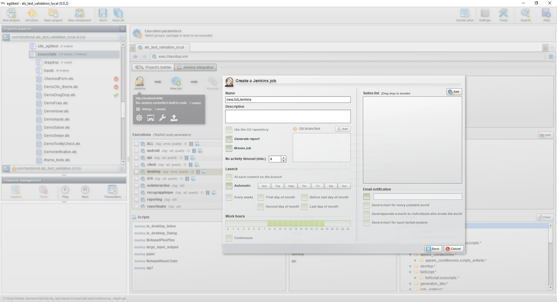 automate regression testing
