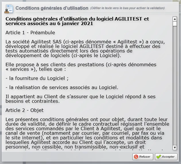 terms and conditions
