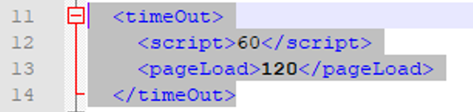 TimeOut code