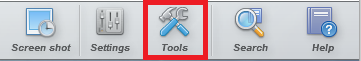 tools button