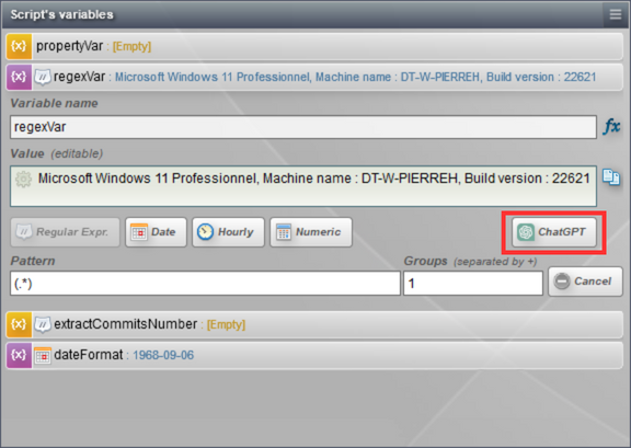 Agilitest integrates chatGPT