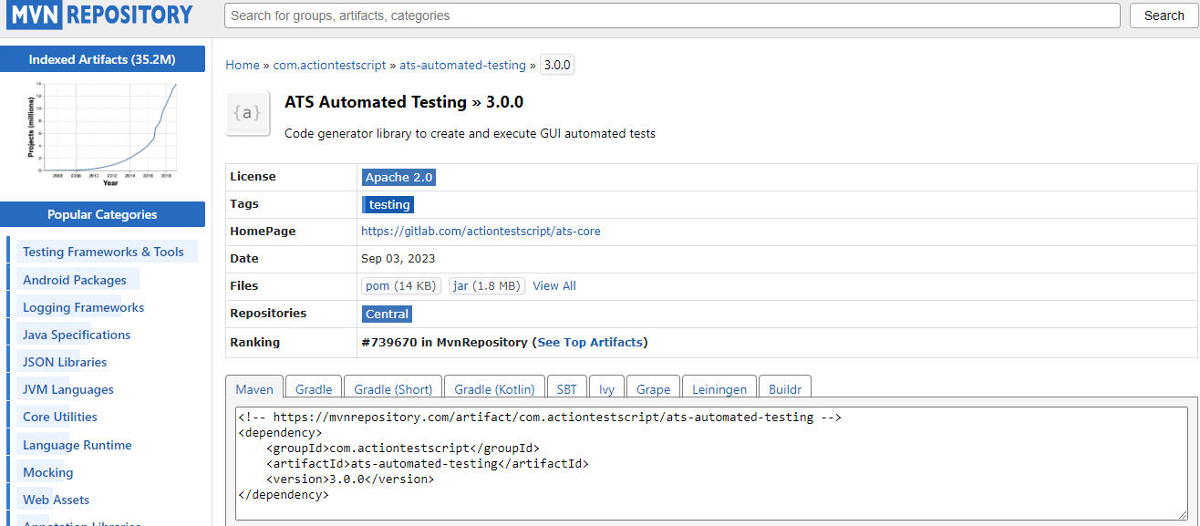 mvn repository interface