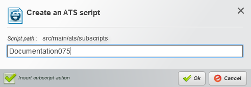 insert subscript action