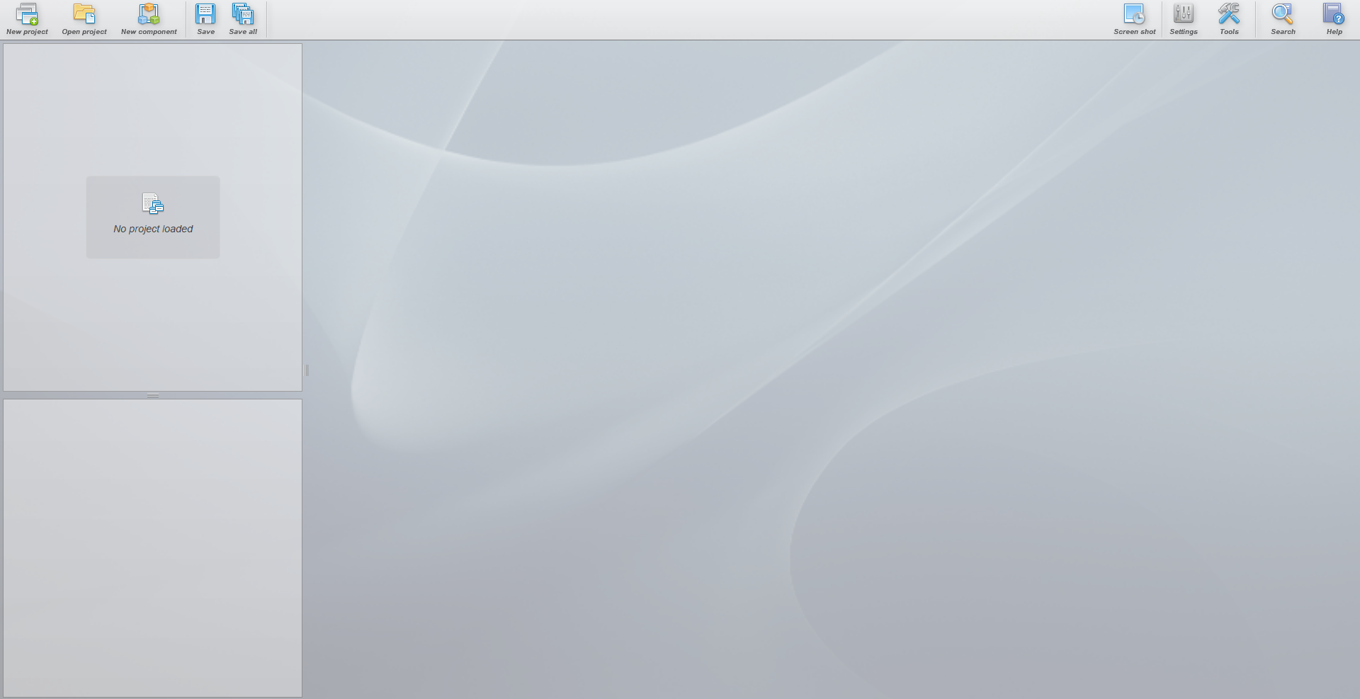 editor interface