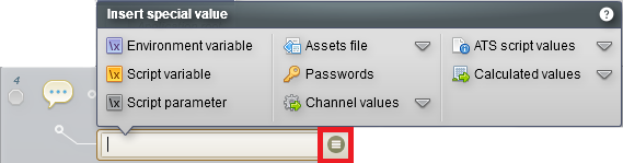 special value button