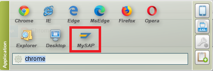 SAP application