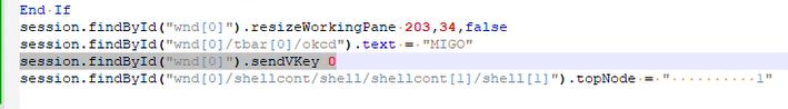 line in vbscript