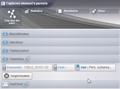 Table elements