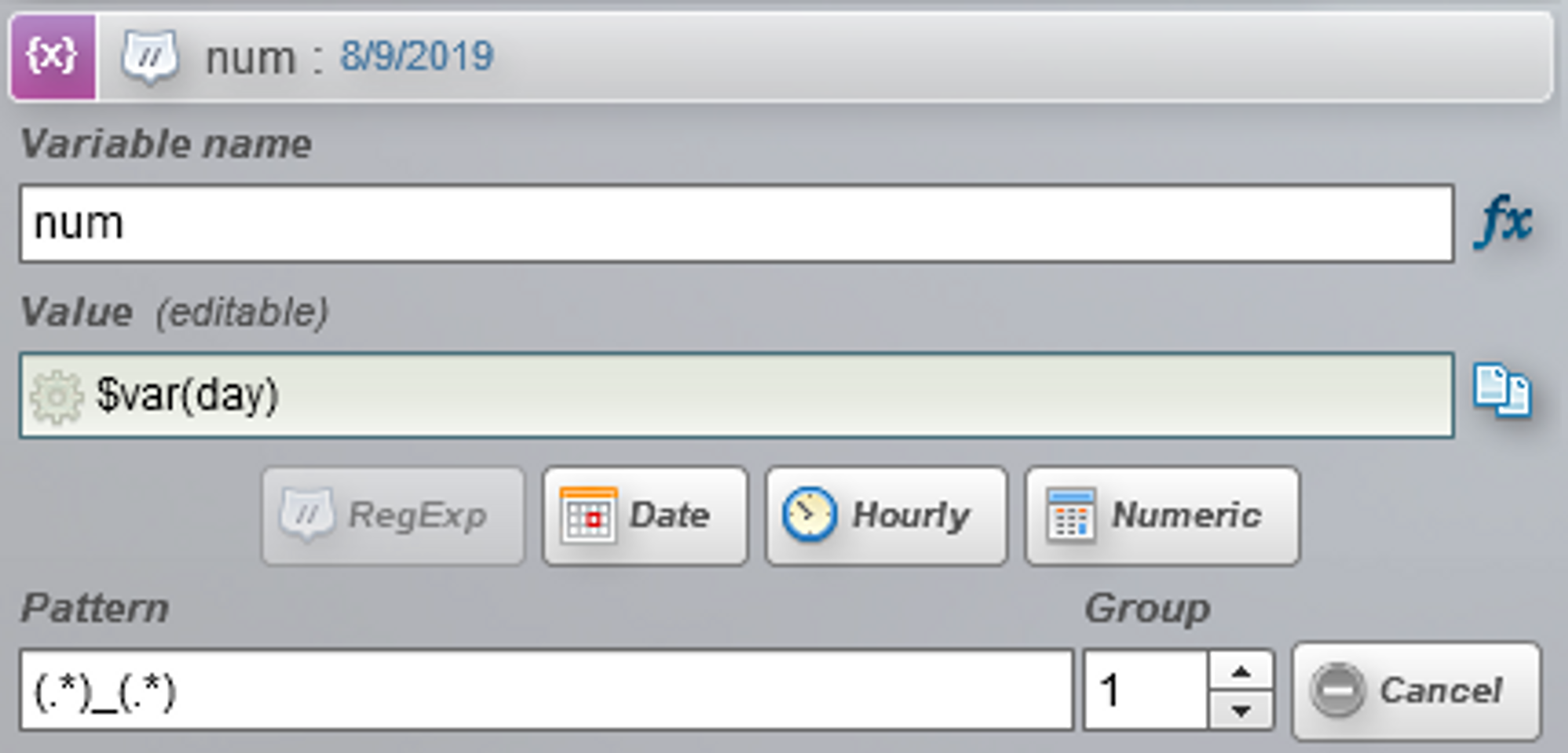 regular expression