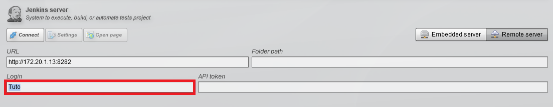 login in the editor