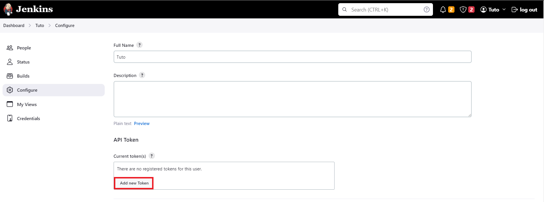 API TOKEN