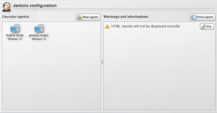 Jenkins configuration