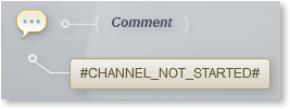 Channel not started message