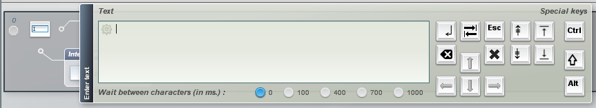 Text entry