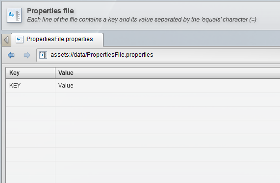properties file