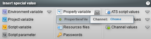 property file's key