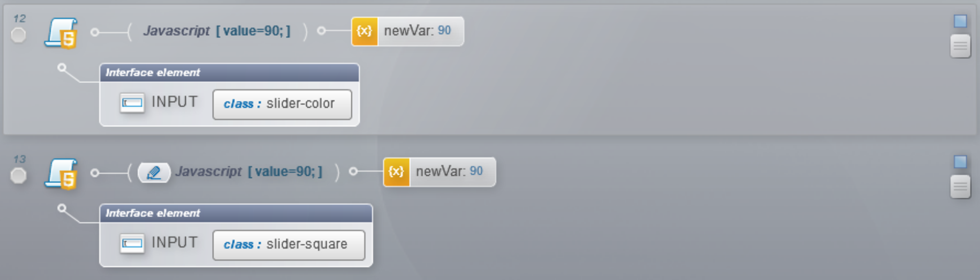 java action