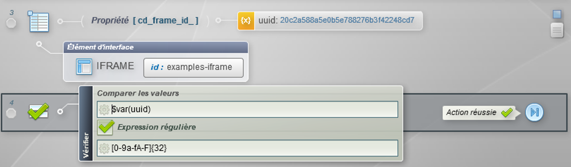 regular expression in verification