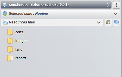 resources files view