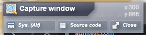 capture window