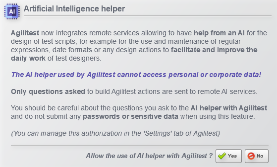AI helper